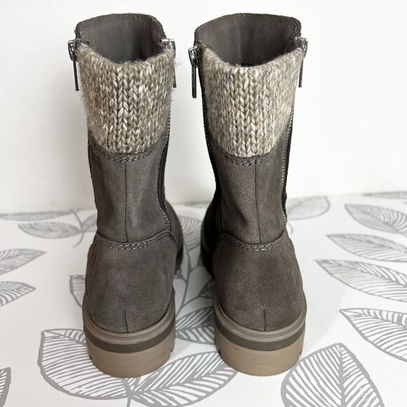 Cougar Neptune Boots Suede PrimaLoft Waterproof Stone Brown Zip Up Women’s 6 - Picture 3 of 10